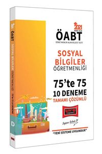 2021 ÖABT Sosyal Bilgiler Öğretmenliği 75’te 75 Tamamı Çözümlü 10 Deneme Sınavı