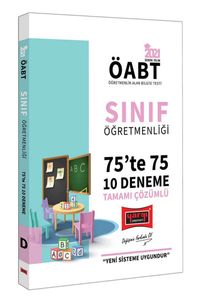2021 ÖABT Sınıf Öğretmenliği 75’te 75 Tamamı Çözümlü 10 Deneme Sınavı