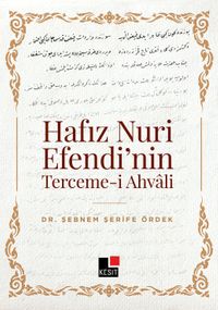 Hafız Nuri Efendi'nin Terceme-i Ahvali 