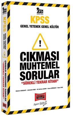 2021 KPSS Genel Yetenek Genel Kültür Çıkması Muhtemel Sorular Sürekli Tekrar Kitabı 