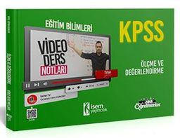 2021 KPSS Eğitim Bilimleri Ölçme ve Değerlendirme Video Ders Notları