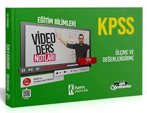 2021 KPSS Eğitim Bilimleri Ölçme ve Değerlendirme Video Ders Notları