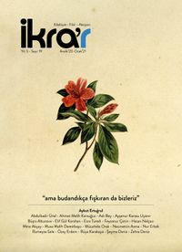 İkra’r Dergisi Sayı:19