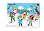 Karlı Bir Gün (Eğlenceli Puzzle 4)