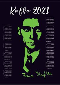 2021 Takvimli Poster - Yazarlar - Franz Kafka