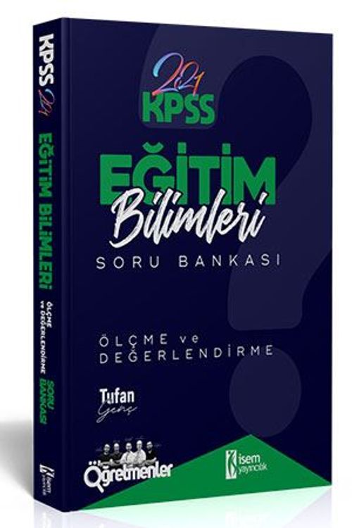 2021 KPSS Eğitim Bilimleri Ölçme ve Değerlendirme Tamamı Çözümlü Soru Bankası