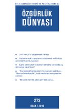 Özgürlük Dünyası / Aylık Sosyalist Teori ve Politika Dergisi / Ocak 2016 Sayı:272
