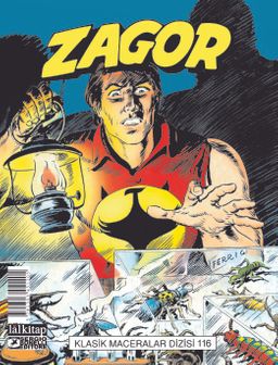Zagor Klasik Maceralar Cilt 116 & Katil Böcekler-Ölüm Makinesi -Avcıların Kalesi-Yüzdeki Maske