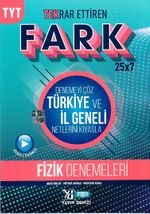 TYT Fizik Fark 25x7 Tekrar Ettiren Denemeleri