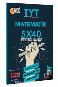 2021 TYT Matematik 5x40 Motivasyon Deneme Sınavı - Ahmed Numan Arslan
