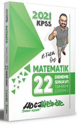 2021 KPSS Matematik Tamamı Çözümlü 22 Deneme