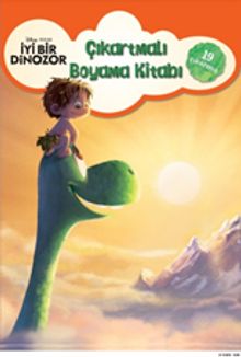 Disney İyi Bir Dinozor Çıkartmalı Boyama Kitabı 