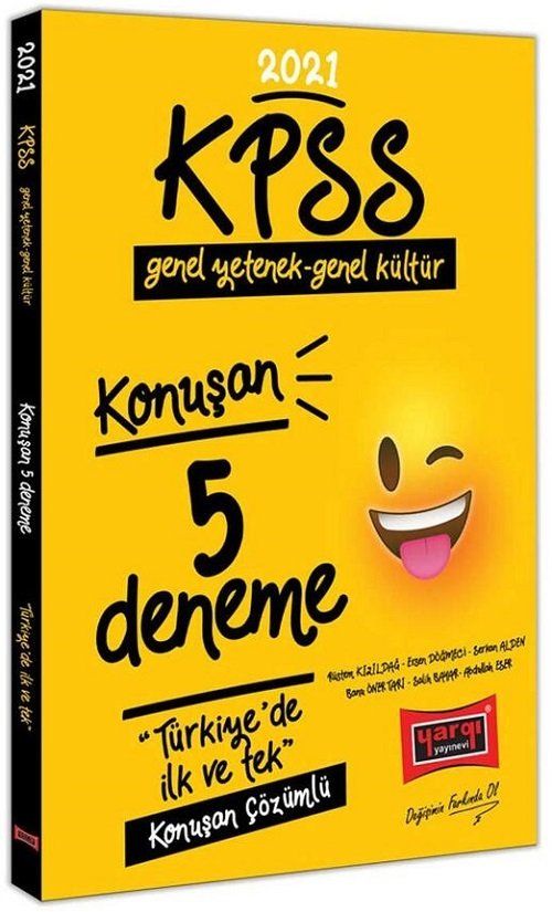2021 KPSS Genel Yetenek Genel Kültür Konuşan 5 Deneme Çözümlü 
