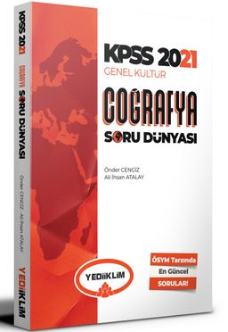 2021 KPSS Genel Kültür Coğrafya Soru Dünyası 