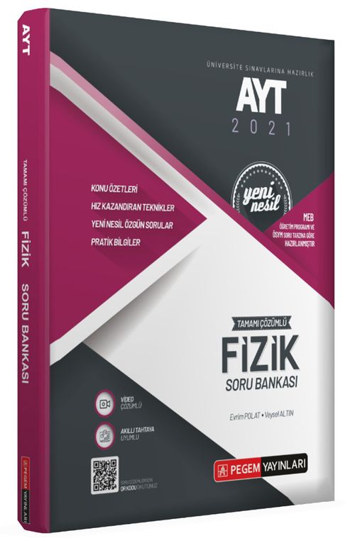 AYT Tamamı Çözümlü Fizik Soru Bankası