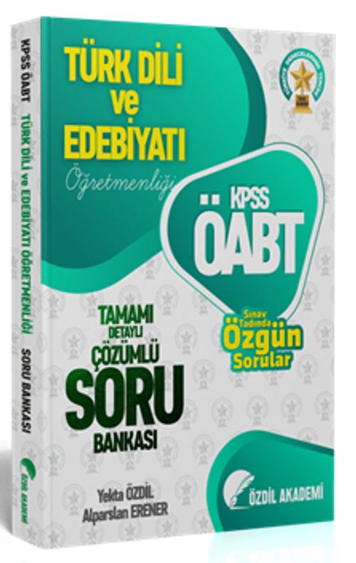 2021 ÖABT Türk Dili ve Edebiyatı Öğretmenliği Tamamı Detaylı Çözümlü Soru Bankası 