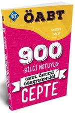 2021 ÖABT 900 Bilgi Notuyla Okul Öncesi Öğretmenliği Cepte