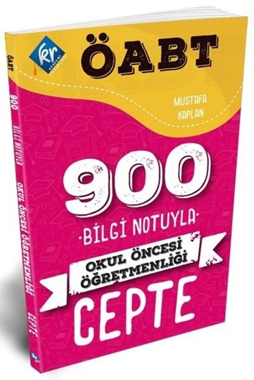 2021 ÖABT 900 Bilgi Notuyla Okul Öncesi Öğretmenliği Cepte