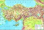 Türkiye Fiziki Haritası 260 Parça Puzzle (33x48) (3268)