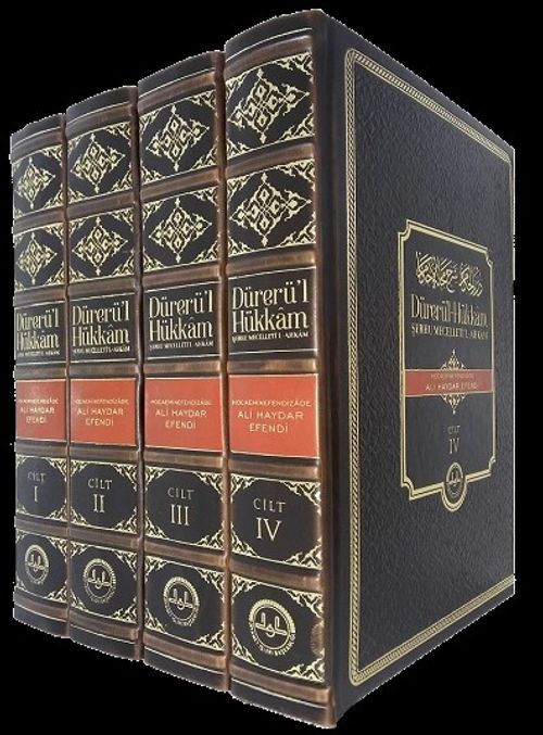 Dürerül Hükkam Şerhü Mecelletil Ahkam (Orta Boy) (4 Cilt)