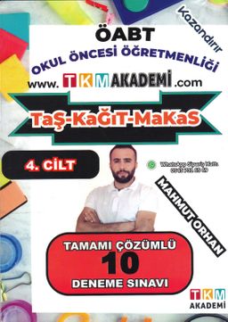 Okul Öncesi Öğretmenliği ÖABT 4. Cilt Tamamı Çözümlü 10 Deneme Sınavı