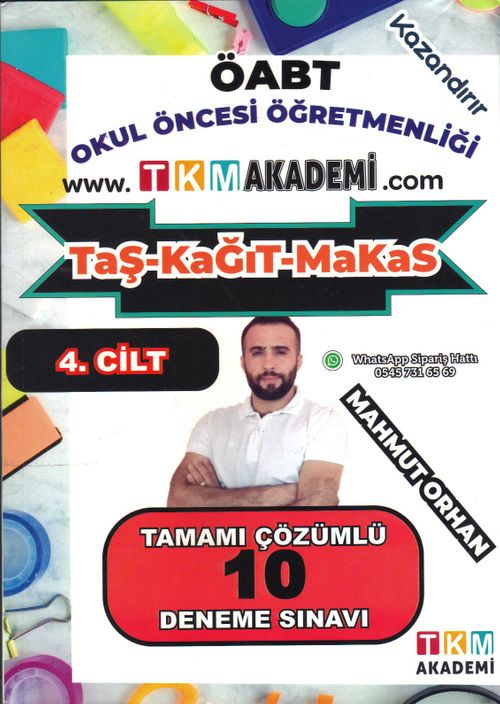 Okul Öncesi Öğretmenliği ÖABT 4. Cilt Tamamı Çözümlü 10 Deneme Sınavı