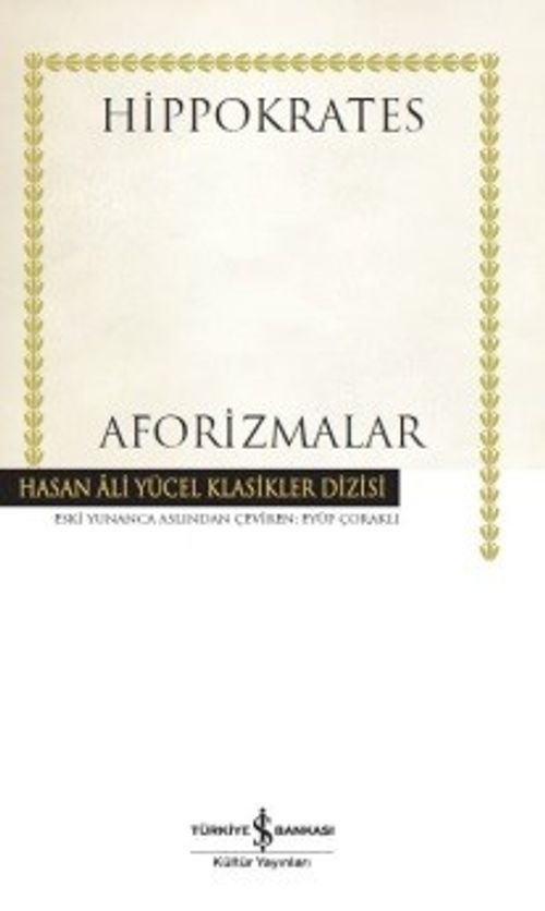 Aforizmalar (Hippokrates) (Karton Kapak)