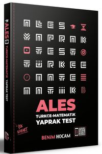 2021 ALES Türkçe Matematik Çek Kopart Yaprak Test