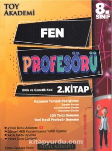 8. Sınıf Fen Profesörü 2.Kitap DNA ve Genetik Kod - Kolektif