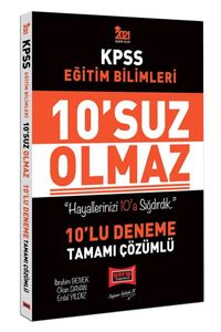 2021 KPSS Eğitim Bilimleri 10’suz Olmaz Tamamı Çözümlü 10 Deneme