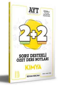 2021 AYT Kimya 2+2 Soru Destekli Özet Ders Notları 