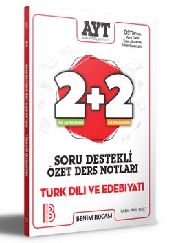 2021 AYT Türk Dili ve Edebiyatı 2+2 Soru Destekli Özet Ders Notları 