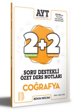 2021 AYT Coğrafya 2+2 Soru Destekli Özet Ders Notları 