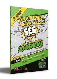 LGS 8. Sınıf SES Serisi Din Kültürü ve Ahlak Bilgisi 20 Deneme