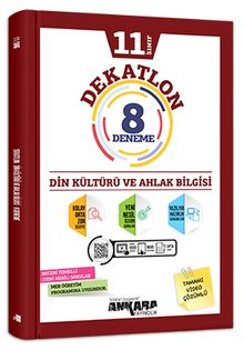 11. Sınıf Dekatlon Din Kültürü ve Ahlak Bilgisi 12 Deneme