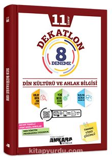 11. Sınıf Dekatlon Din Kültürü ve Ahlak Bilgisi 12 Deneme - Kolektif