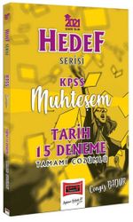 2021 KPSS Muhteşem Tarih Tamamı Çözümlü 15 Deneme Hedef Serisi
