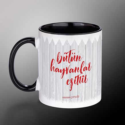 Porselen Kupa - George Orwell - Hayvan Çiftliği - Çit