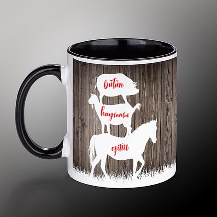 Porselen Kupa - George Orwell - Hayvan Çiftliği - Hayvanizm 7 Emir