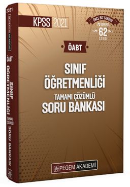 2021 KPSS ÖABT Sınıf Öğretmenliği Tamamı Çözümlü Soru Bankası