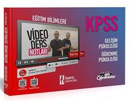 2021 KPSS Eğitim Bilimleri Gelişim Psikolojisi - Öğrenme Psikolojisi Video Ders Notları 