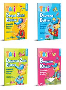 Tali  Etkinlikli Boyama Seti (4 Kitap) - Berrin Göncü Işıkoğlu