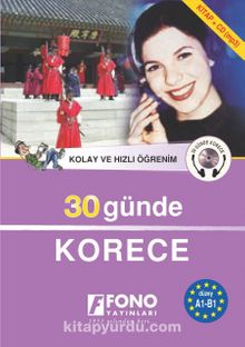 30 Günde Korece (Kitap+Cd)