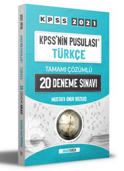 2021 KPSS'nin Pusulası Türkçe Tamamı Çözümlü 20 Deneme Sınavı 