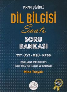 Dil Bilgisi Saati Tamamı Çözümlü Soru Bankası 