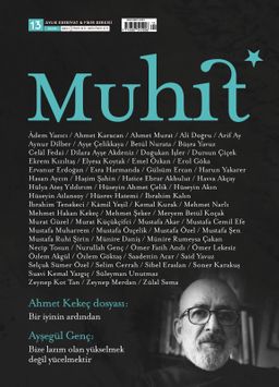 Muhit Aylık Edebiyat Fikir Dergisi Sayı:13 Ocak 2021