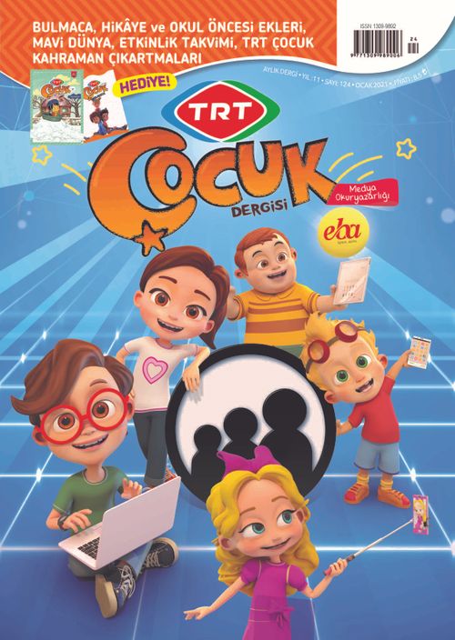 TRT Çocuk Dergisi Sayı: 124 Ocak 2021 