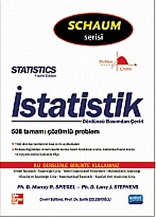 İstatistik / Schaum Serisi - Murray R. Spiegel