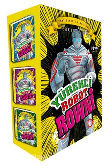 Yürekli Robot Rowni Seti (3 Kitap Kutulu) - Erkan İşeri