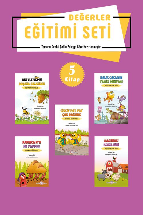 Değerler Eğitimi Seti (5 Kitap)